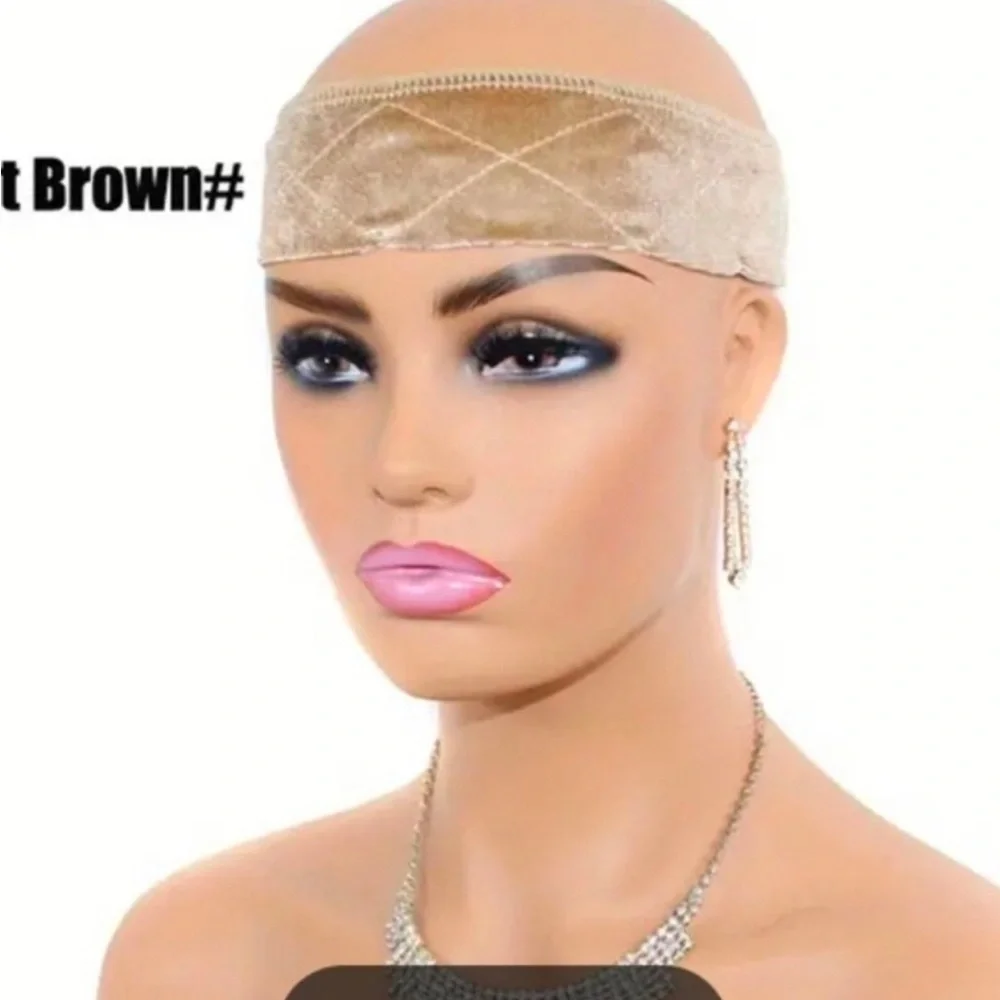 2 Pack Wig Grip Adjustable Headband For Lace Front Wigs